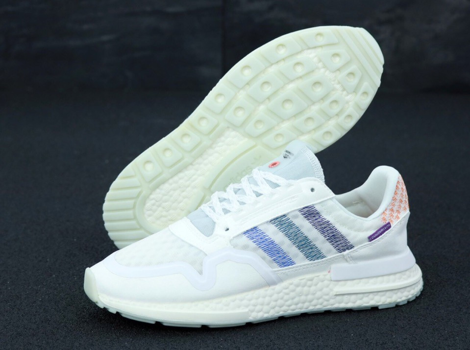 Женские кроссовки Adidas ZX500 RM Commonwealth, белый, Вьетнам Адідас ЗІКС 500 РМ Камонвелз білі - фото 5 - id-p2161540404