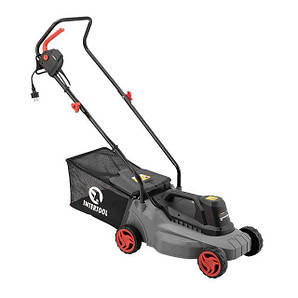 Газонокосарка електрична INTERTOOL DT-2260, 1.2 кВт, ширина захвату 320 мм, висота зрізу 27/45/52 мм