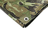 Тент MASTERTOOL 4х5 м 90 г м2 Camouflage (79-8405) SC, код: 8202496, фото 2