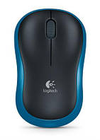 Мышь беспроводная Logitech M185 (910-002239) Blue USB BM, код: 1904349