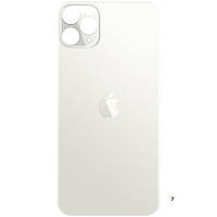 Задняя панель корпуса для iPhone 11 Pro, Silver (Big Hole) (Класс C)