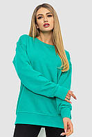 Батник женский однотонный двухнитка мятный 129R0204 Ager Oversize UP, код: 8388549