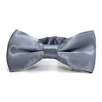 Детская галстук-бабочка Gofin Глянцевая Серая Ddb-29015 BM, код: 7412215