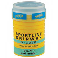 Воск Toko Sportline GripWax 32г x-cold (1052-550 9747 (4040-00210) FG, код: 7631013