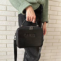 Набор женская сумочка клатч стиль Гесс мини сумка + кожаный женский ремень стиль Guess Отличное качество