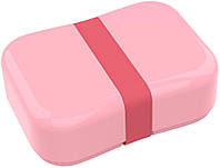Ланч-бокс на резинке Lunch Buddies розовый (21980690) EM, код: 8022655