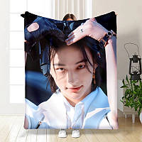 Плед 3D Stray Kids Hyunjin 3380_A 15799 160х200 см Отличное качество