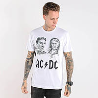 Футболка мужская AC DC 198988 р.XS Fashion Белый MY, код: 8143066