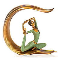 Фигурка интерьерная Yogini 27 см ArtDeco AL117997 LW, код: 7523074