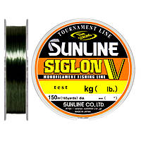 Леска Sunline Siglon V 150м 5 0.37мм 10кг 22lb TH, код: 6500822