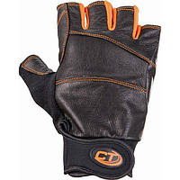 Перчатки без пальцев Climbing Technology Progrip Ferrata Glove half fingers Black XL (1053-7X EV, код: 7626591
