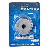 Насадка плоская для паяльника Europroduct EP.WS025 PPR труб 25mm (EP6099) PP, код: 8406068