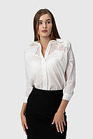 Рубашка однотонная женская Es-Q 2680 M Белый (2000989958666) NX, код: 8309570