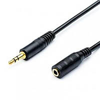 Аудио-кабель Atcom (16847) mini-jack 3.5мм(M)-mini-jack 3.5мм(F) 1,8м пакет (Удлинитель) EV, код: 6703697