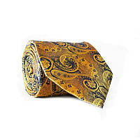 Краватка Чоловіча Золота із Синім відливом Gin-2038 SC, код: 2340698