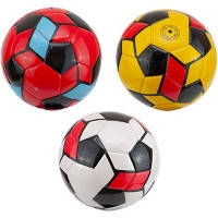 Мяч Футбольный кожзам трехцветный