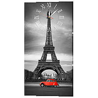 Настенные часы Модульная Картина Декор Карпаты s515T Париж (Evdy45161) IN, код: 1224500
