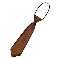 Детский галстук Gofin Однотонный Коричневый Fgnd-2218 NX, код: 7419982