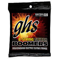 Струны для электрогитары GHS GBXL-8 Boomers Extra Light Electric Guitar 8-Strings 9 72 QT, код: 6556033