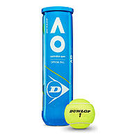 Теннисные мячи Dunlop Australian Open 4 ball (8529) XN, код: 1552640