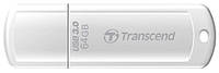 Flash Drive Transcend JetFlash 730 64GB (TS64GJF730) White (6027979) GG, код: 1859139