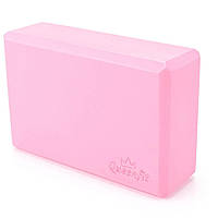 Блок для йоги Queenfit EVA розовый UL, код: 7718961