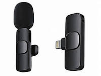 Беспроводной петличный микрофон с интеллектуальным шумоподавлением Onedery iPhone Ipad iPad P ET, код: 8367272