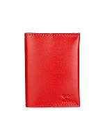 Кожаная паспортная обложка красная The Wings QT, код: 8321743