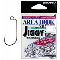 Крючок Decoy AH-12 Area Hook Jiggy 06 10 шт уп (1013-1562.08.75) ET, код: 7689457