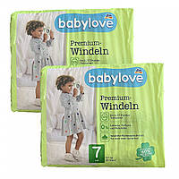 Детские одноразовые подгузники Babylove Premium 7 xxl 16+ кг 60 шт EV, код: 8177416