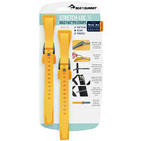 Набор стяжек Sea To Summit Stretch-loc 30 20mm*750mm 2 Pack Yellow (1033-STS ASLSTRP20X750YW) IN, код: 7666466