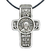 Крест нательный посеребренный Silvering Дмитрий Святой Благоверный Великий Князь Дмитрий Донс PZ, код: 6838732