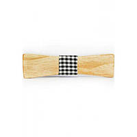 Деревянная галстук бабочка Gofin Прямоугольная Gbd-334 BM, код: 7474539