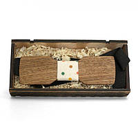 Деревянная галстук бабочка Goode'n Wooden Коричневый Btd-0305 BM, код: 7474549