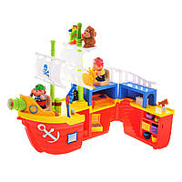 Дитячий набір ігровий Kiddieland Піратський корабель DD094363 UP, код: 7431136