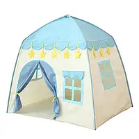 Детская игровая палатка в виде домика Garden Play Tent Игровой домик для детей Синий