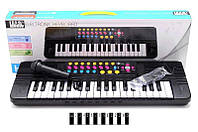Синтезатор игрушечный MUSIC HS3722A 37 клавиш BK, код: 8352586