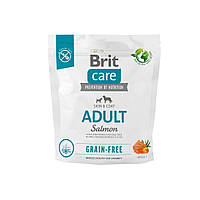 Корм Brit Care Grain Free Adult Salmon сухой беззерновой для взрослых собак малых и средних п EJ, код: 8451303