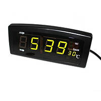Настольные электронные часы Caixing Черный (CX-818-1) PZ, код: 1076270