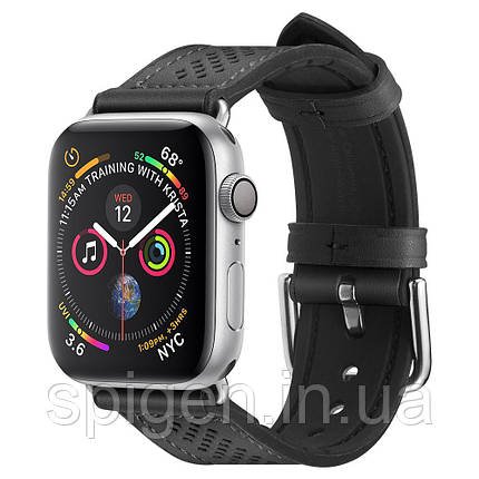 Ремінець Spigen для Apple Watch Series 5/4/3/2/1 44/42 mm Retro Fit, Black (062MP25079), фото 1
