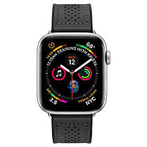 Ремінець Spigen для Apple Watch Series 5/4/3/2/1 44/42 mm Retro Fit, Black (062MP25079), фото 3
