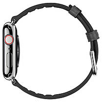 Ремінець Spigen для Apple Watch Series 5/4/3/2/1 44/42 mm Retro Fit, Black (062MP25079), фото 4