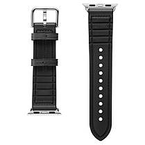 Ремінець Spigen для Apple Watch Series 5/4/3/2/1 44/42 mm Retro Fit, Black (062MP25079), фото 6