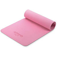 Коврик (мат) для фитнеса и йоги Queenfit ТРЕ 0,5 см розовый ET, код: 7719089