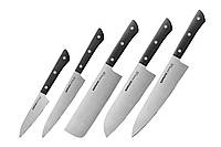 Набор из 5 кухонных ножей Samura Harakiri (SHR-0250B) LW, код: 7725930