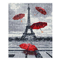 Алмазна мозаїка Дощовий Париж Brushme DBS1022 40х50 см SC, код: 8074126