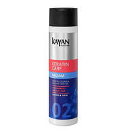 Бальзам для поврежденных и тусклых волос Keratin Care Kayan Professional 250 мл IN, код: 8164341