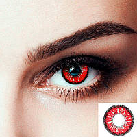 Линзы контактные цветные красные натуральные RY-011 (19019) Seta Decor VA, код: 8255900