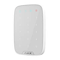 Беспроводная сенсорная клавиатура Ajax KeyPad белая PZ, код: 7407321