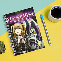 Скетчбук Sketchbook блокнот для рисования с принтом Death Note - Тетрадь смерти 4 А3 Кавун 48 GT, код: 8301425